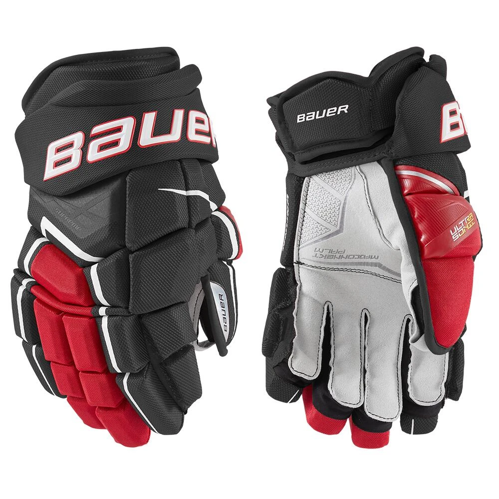 Bauer Supreme Ultrasonic Intermediate Hockey Gloves (2021) 3 Bauer Supreme Ultrasonic Intermediate Hockey Gloves (2021) - Image 3