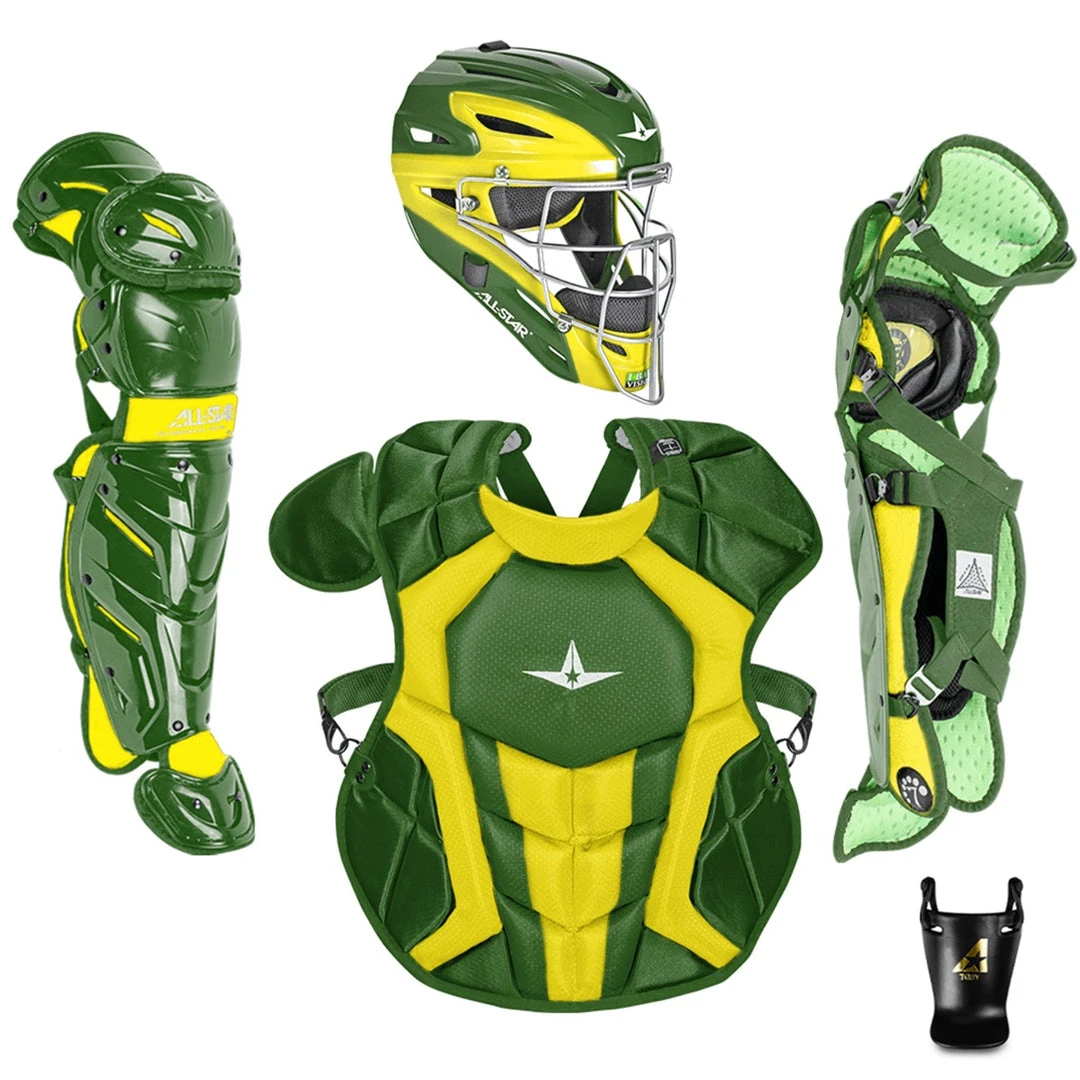 All-Star S7 AXIS Pro Catcher's Complete Set - Two-Tone - NOCSAE Certified - Youth (Ages 9-12) 8 All-Star S7 AXIS Pro Catcher's Complete Set - Two-Tone - NOCSAE Certified - Youth (Ages 9-12) - Image 8