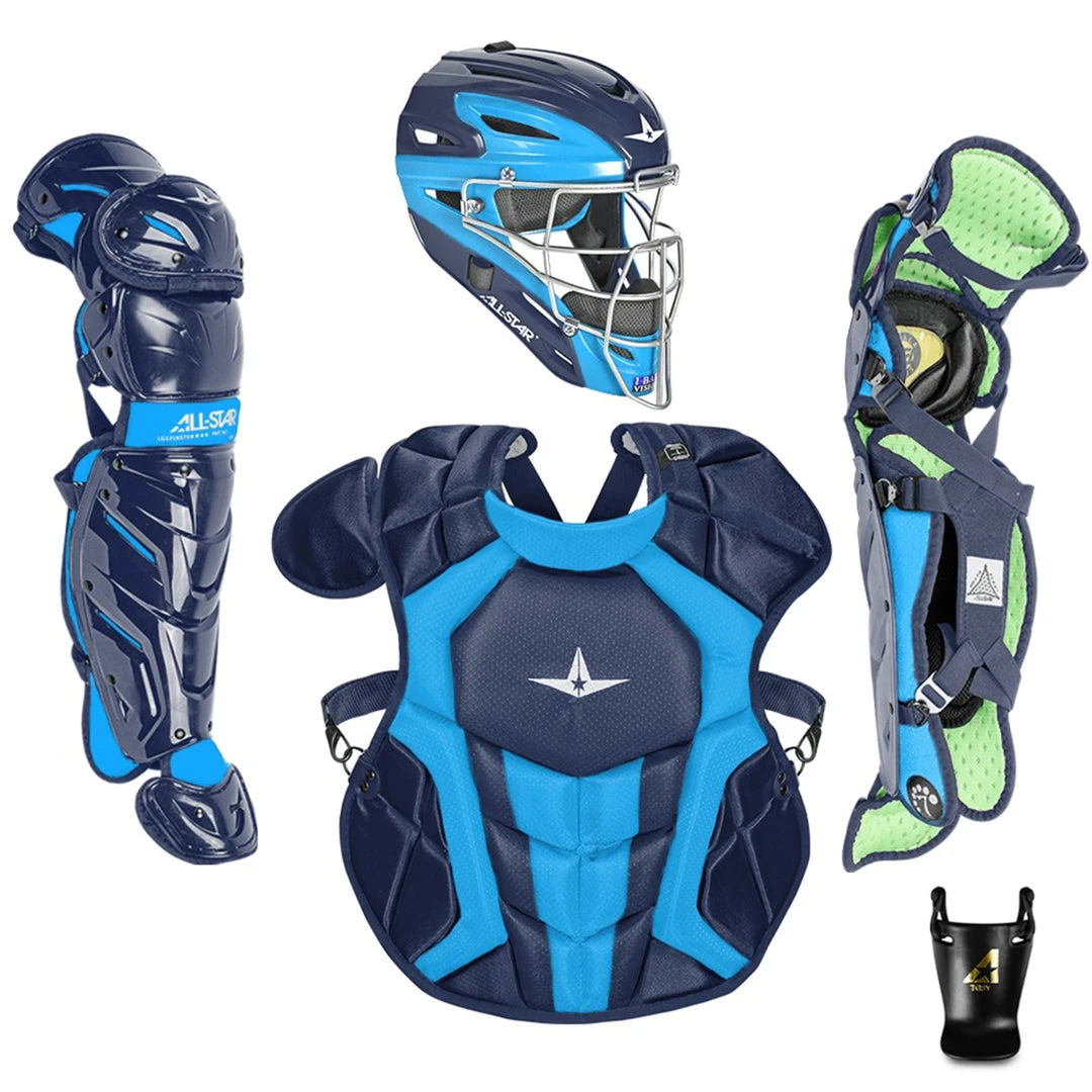 All-Star S7 AXIS Pro Catcher's Complete Set - Two-Tone - NOCSAE Certified - Youth (Ages 9-12) 1 All-Star S7 AXIS Pro Catcher's Complete Set - Two-Tone - NOCSAE Certified - Youth (Ages 9-12)