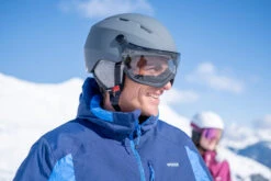 WEDZE Downhill Ski Helmet - H 350 Grey -Dalbello shop downhill ski helmet h 350 grey 10