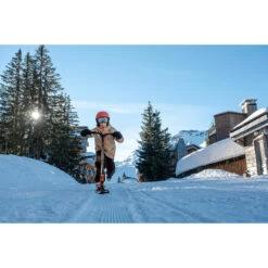 WEDZE Kids’ Ski Pants - 500 PNF Black -Dalbello shop kids ski pants 500 pnf black 10