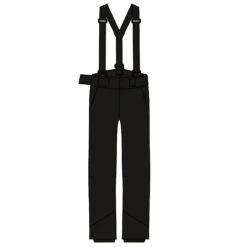 WEDZE Kids’ Ski Pants - 500 PNF Black -Dalbello shop kids ski pants 500 pnf black 8