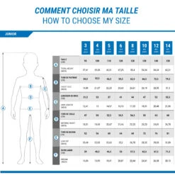 WEDZE Kids’ Ski Pants - 500 PNF Black -Dalbello shop kids ski pants 500 pnf black 9