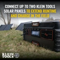 Klein Tools Portable Power Station, 1500W, Model KTB1000* -Dalbello shop ktb1000 callout 2