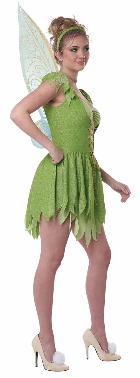 Classic Tinkerbell Women Costume 2 Classic Tinkerbell Women Costume - Image 2