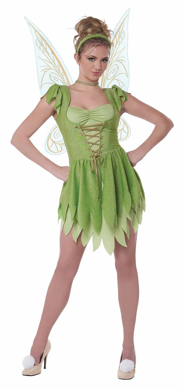 Classic Tinkerbell Women Costume 1 Classic Tinkerbell Women Costume