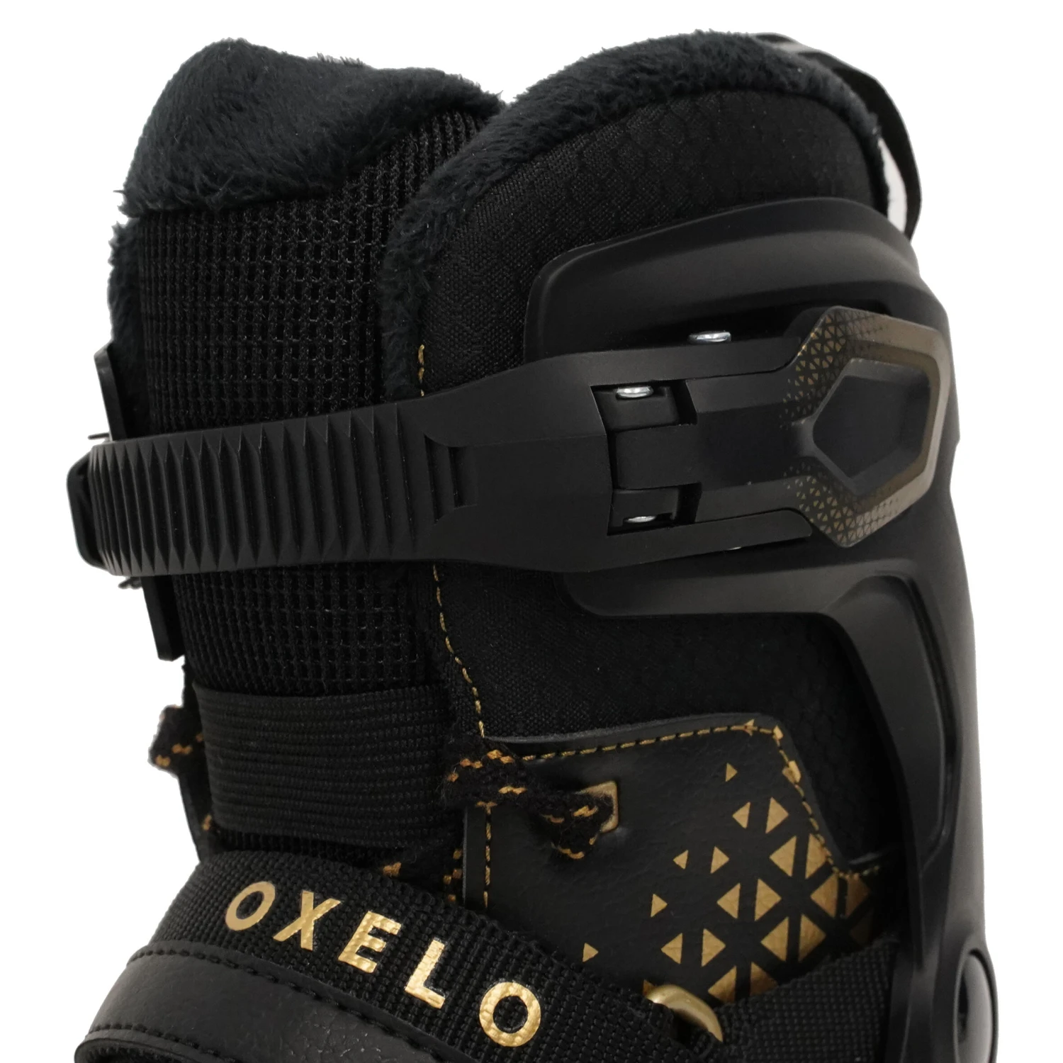 Men's Warm Ice Skates - FIT 520 Warm Black/Yellow 7 Men's Warm Ice Skates - FIT 520 Warm Black/Yellow - Image 7