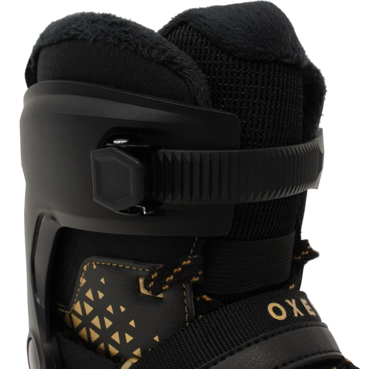 Men's Warm Ice Skates - FIT 520 Warm Black/Yellow 9 Men's Warm Ice Skates - FIT 520 Warm Black/Yellow - Image 9