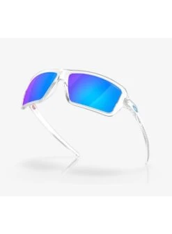 OAKLEY CABLES POLISHED CLEAR W/PRIZM SAPPHIRE POLARIZED -Dalbello shop oakley oakley cables polished clear w prizm sapphi 2