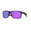 Oakley Portal X Sunglasses Polished Black Frame Prizm Violet