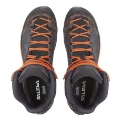 Salewa MTN Trainer Mid GORE-TEX Hiking Boots Black Orange -Dalbello shop sl 63458 0985 6