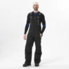 Men's Snowboard And Ski Bib Pants – SNB 900 Black