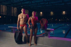 Swimming Backpack 40L - 900 Black/Red -Dalbello shop swimming backpack 40l 900 black red 7