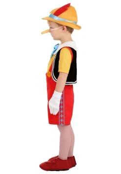 Deluxe Disney Pinocchio Costume For Toddlers -Dalbello shop toddler deluxe pinocchio costume alt 3