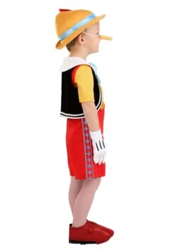 Deluxe Disney Pinocchio Costume For Toddlers -Dalbello shop toddler deluxe pinocchio costume alt 4