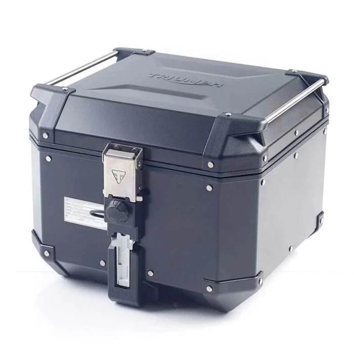 Triumph Tiger 1200 Expedition Aluminum Top Box, Black - A9500835 1 Triumph Tiger 1200 Expedition Aluminum Top Box, Black - A9500835